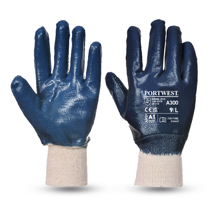 Portwest A300 - Nitrile Knitwrist