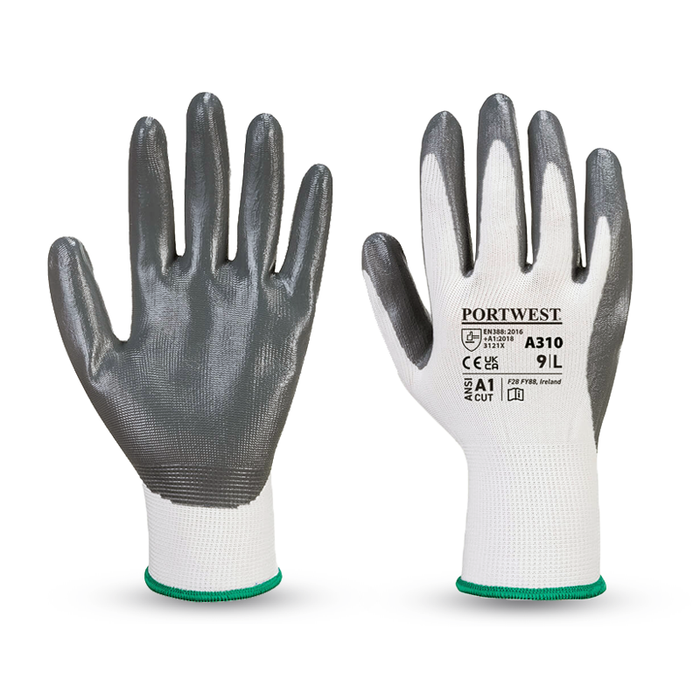 Portwest A310 - Flexo Grip Nitrile Glove