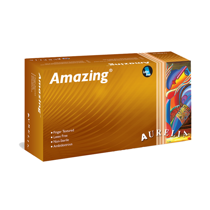 Aurelia Amazing Purple Nitrile Gloves- Pack of 300