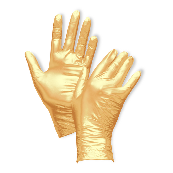 Unigloves Fancy Pearlescent Nitrile Gloves- All Colours