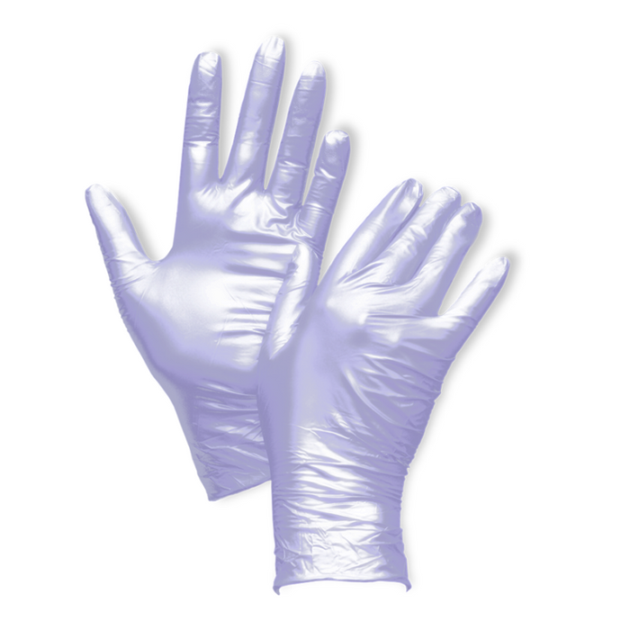 Unigloves Fancy Pearlescent Nitrile Gloves- All Colours