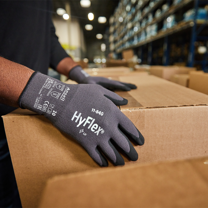 Ansell Hyflex 11-840 Abrasion Resistant Gloves