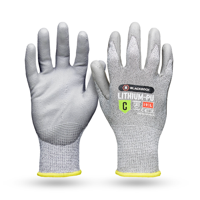 Blackrock 54306 Lithium-PU Cut Resistant Work Gloves