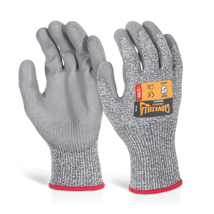 Glovezilla PU Coated Cut Resistant Gloves