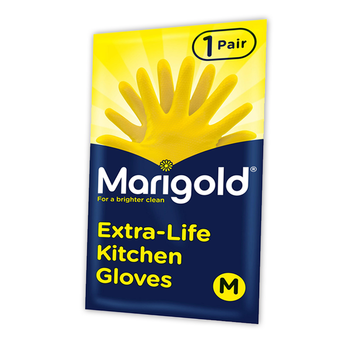 Marigold Yellow Extra Life Kitchen Gloves