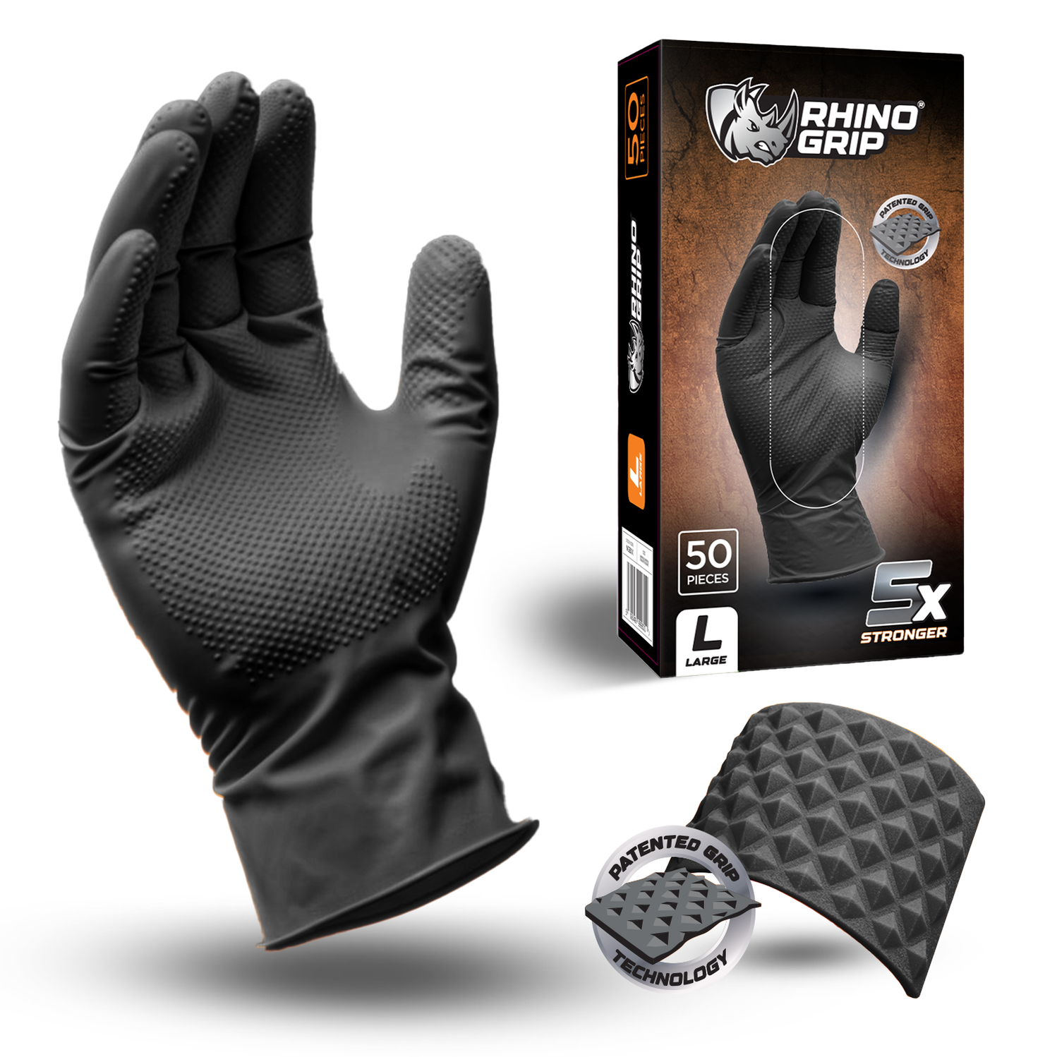 Rhino Full Finger Gloves main image 0