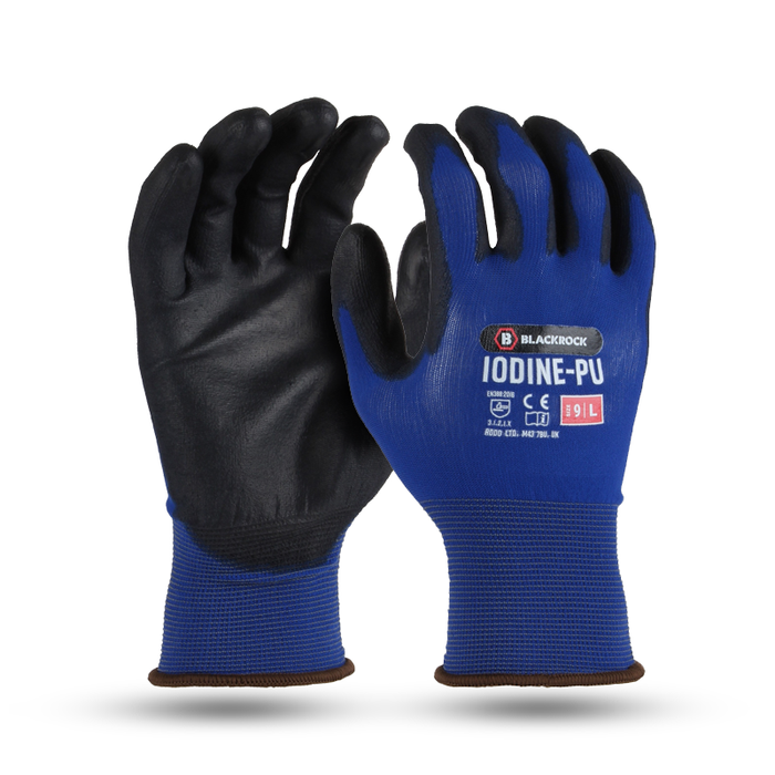 Blackrock BRG301 Iodine PU Grip Work Gloves