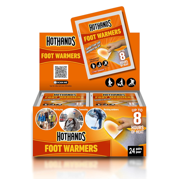 HotHands 2Pk Adhesive Foot Warmers- 24 Pairs