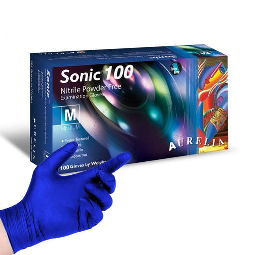 Aurelia Sonic 100 Nitrile Gloves | Healthcare Glove | Gloves Wholesale